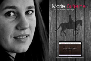 Création du site internet de Marie Bufferne Cavalière Handisport