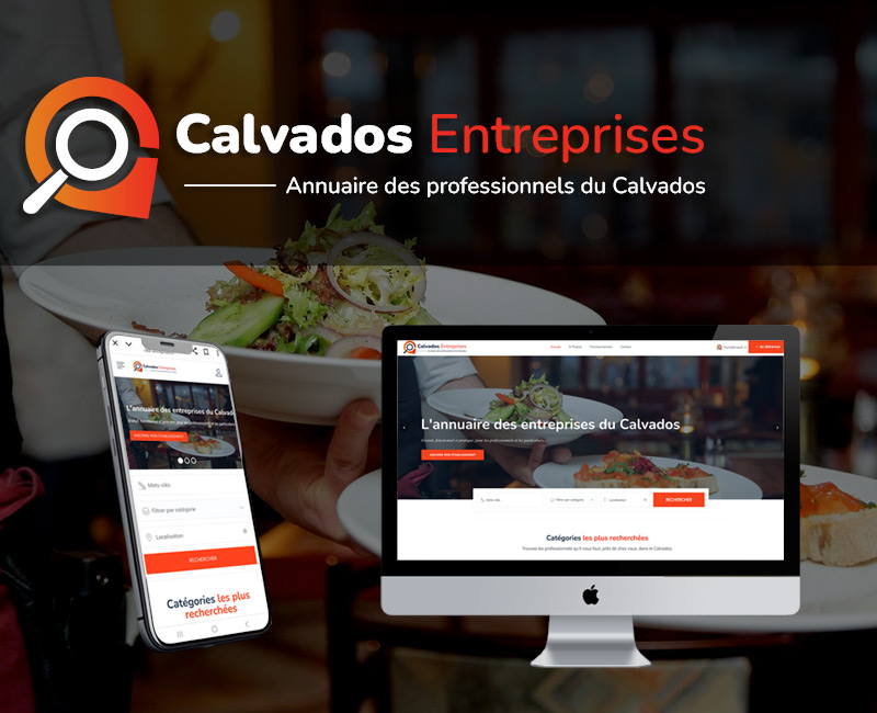 Création de l'annuaire Web Calvados Entreprises